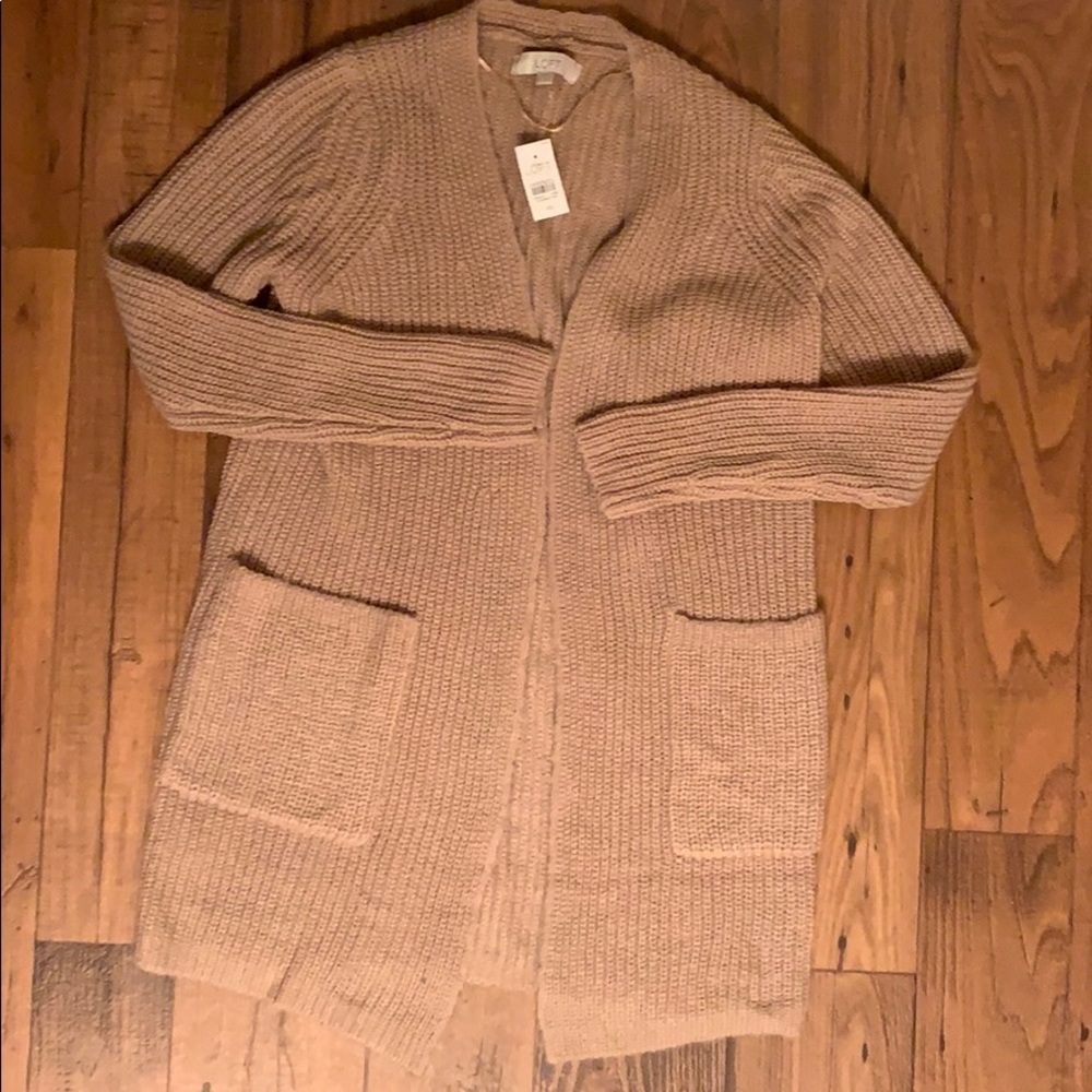 Cardigan in camel